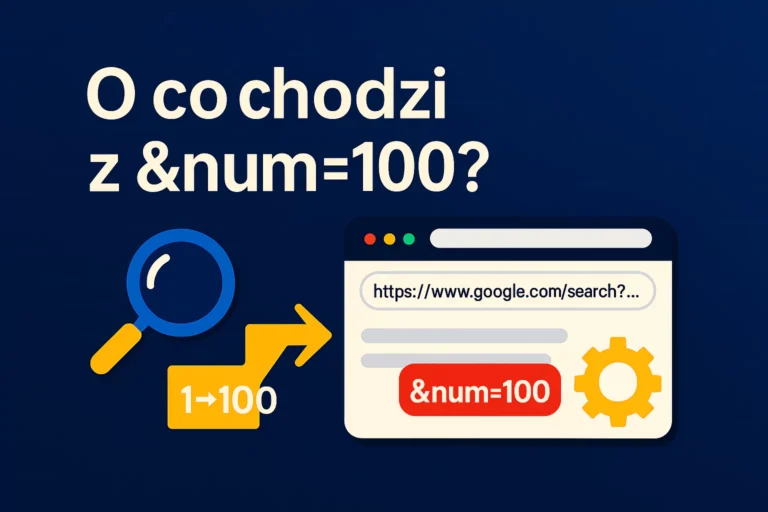 Koniec ery otwartych danych. Jak usunięcie &num=100 redefiniuje przyszłość wyszukiwania i SEO.