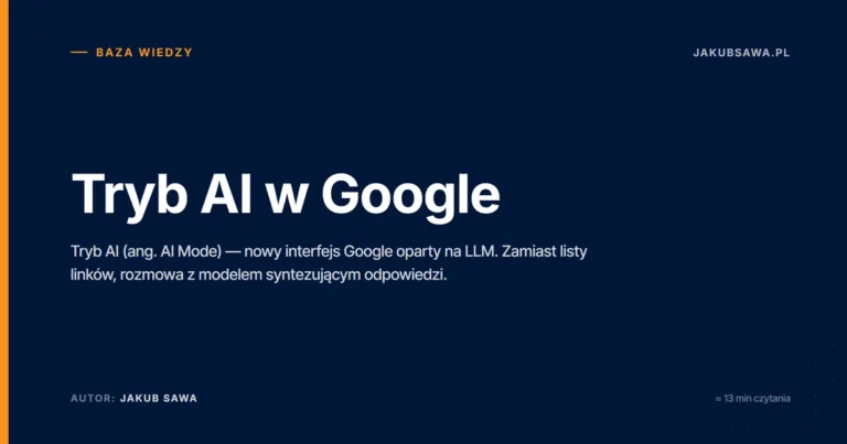 Tryb AI w Google – co to jest i jak działa?