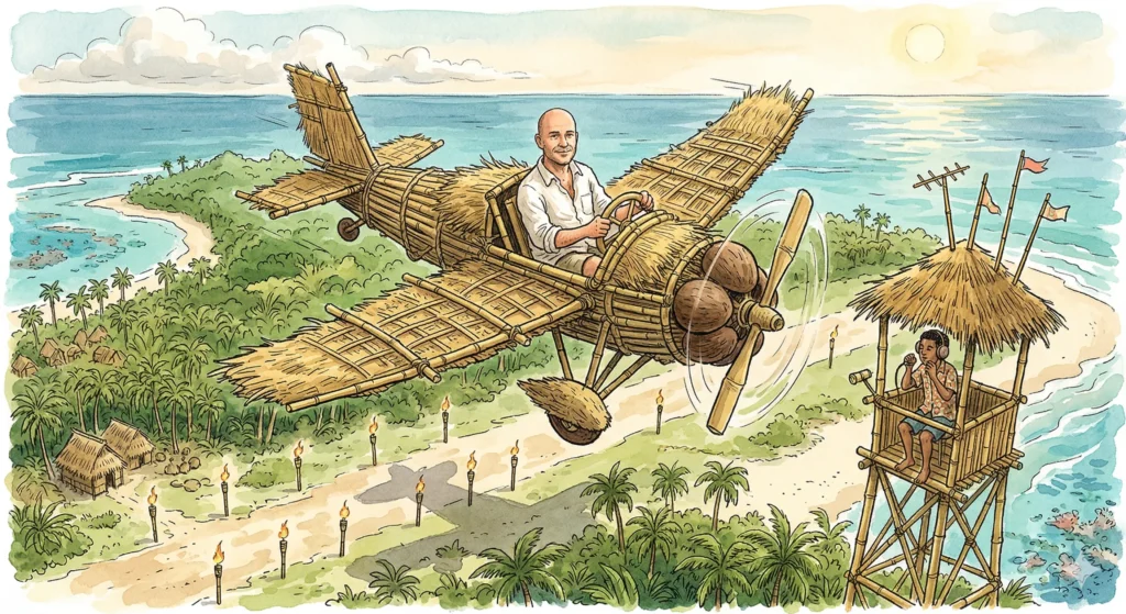 Bambusowe lotniska, czyli „cargo cult science” w SEO – felieton